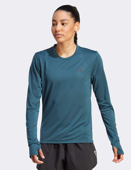 adidas Run Icons Running Long-Sleeve Top - Arctic Nightimages1- The Sports Edit