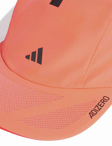 adidas Running x Adizero Lightweight Climacool Cap - Solar Turbo/Black Reflectiveimages3- The Sports Edit