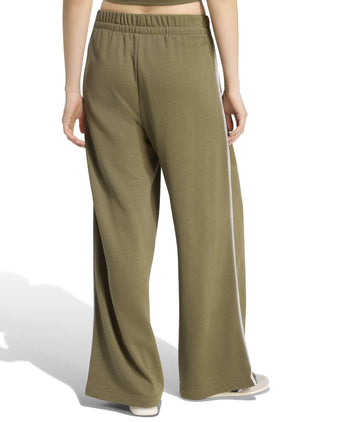 Seasonal Essentials Colorpop Joggers with Embroidered Graphic - Olive Strata/Light Solid Grey