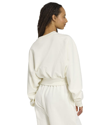 Soft Lux Loose Sweatshirt - Off White