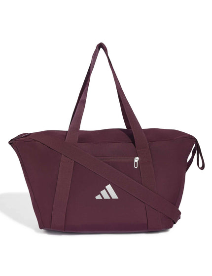 adidas Sport Bag - Maroon/Silver Metallicimages1- The Sports Edit