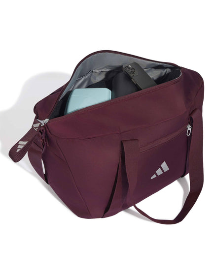 adidas Sport Bag - Maroon/Silver Metallicimages4- The Sports Edit