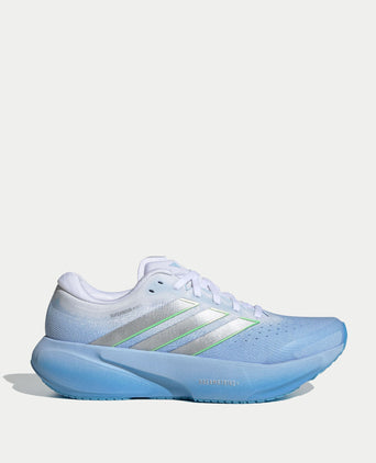 Supernova Rise 3 Running Shoes - Glow Blue/Silver Metallic/Cloud White