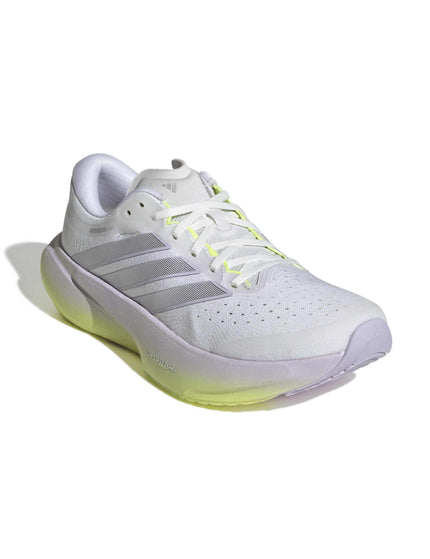 adidas Supernova Rise 3 Running Shoes - Crystal White/Silver Metallic/Purple Tintimages2- The Sports Edit