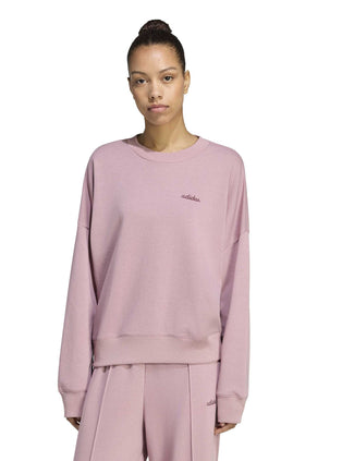 Seasonal Essentials Colorpop Sweatshirt - Magic Mauve/Maroon