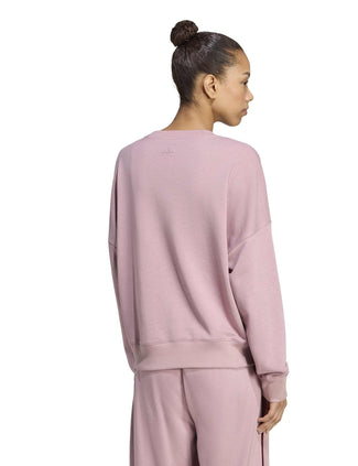 Seasonal Essentials Colorpop Sweatshirt - Magic Mauve/Maroon