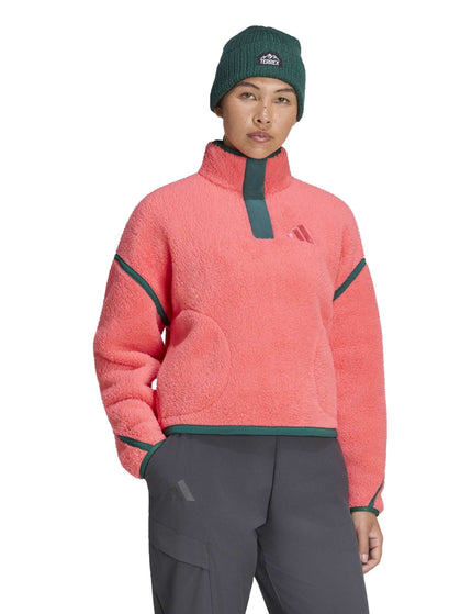 Terrex Multi High Pile Fleece Pullover - Pure Turbo
