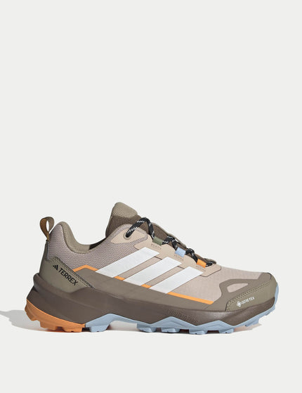 adidas Terrex Skychaser AX5 GORE-TEX Hiking Shoes - Wonder Taupe/Off White/Glow Blueimages1- The Sports Edit