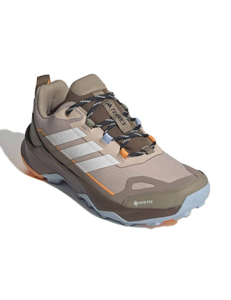 Terrex Skychaser AX5 GORE-TEX Hiking Shoes - Wonder Taupe/Off White/Glow Blue