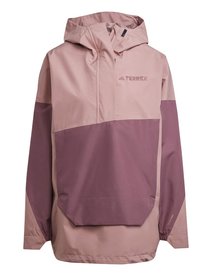 adidas Terrex Xploric 2.5L Climaproof Anorak - Warm Clayimages6- The Sports Edit