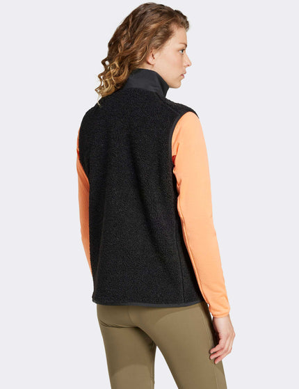 adidas Terrex Xploric High Pile Fleece Vest - Blackimages2- The Sports Edit