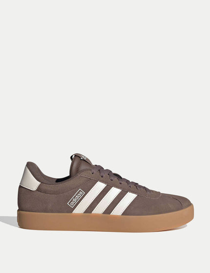 adidas VL Court 3.0 Shoes - Earth Strata/Chalk White/Gum 3images1- The Sports Edit