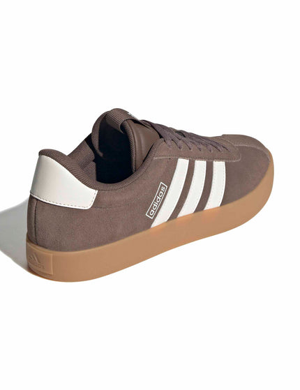 adidas VL Court 3.0 Shoes - Earth Strata/Chalk White/Gum 3images3- The Sports Edit