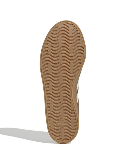 adidas VL COURT 3.0 Shoes - Earth Strata/Cloud White/Gold Metallicimages3- The Sports Edit