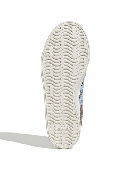 adidas VL Court 3.0 Shoes - Ecru Tint/Clear Sky/Off Whiteimages6- The Sports Edit