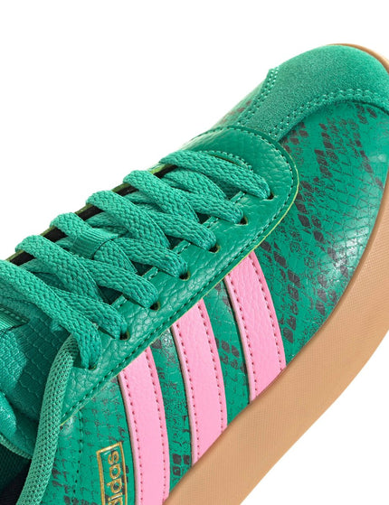 adidas VL Court 3.0 Shoes - Court Green/Bliss Pink/Gold Metallicimages7- The Sports Edit