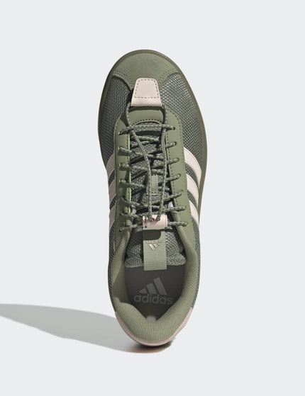 adidas VL Court 3.0 Shoes - Tent Green/Wonder Quartz/Cyber Metallicimages5- The Sports Edit