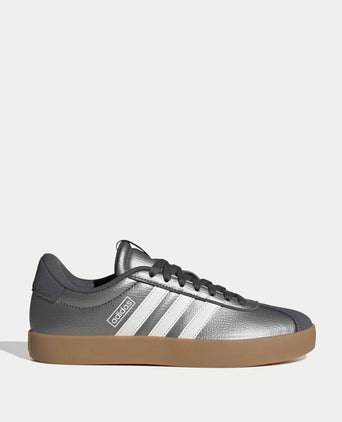 VL Court 3.0 Shoes - Iron Metallic/Core White/Grey Five