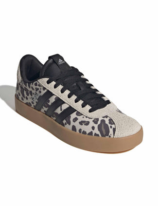 VL Court 3.0 Shoes - Crystal Linen/Core Black/Khaki Six