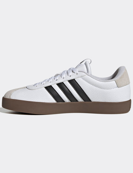 adidas VL Court 3.0 Shoes - Cloud White/Core Black/Grey Oneimages4- The Sports Edit