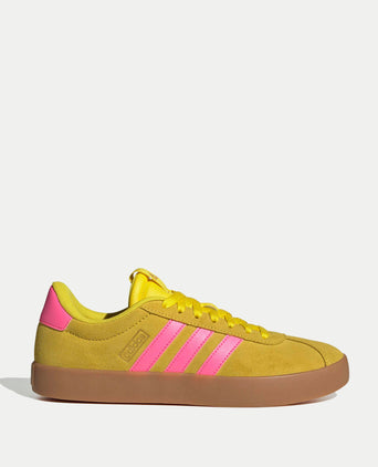 VL Court 3.0 Shoes - Yellow/Lucid Pink/Gold Metallic