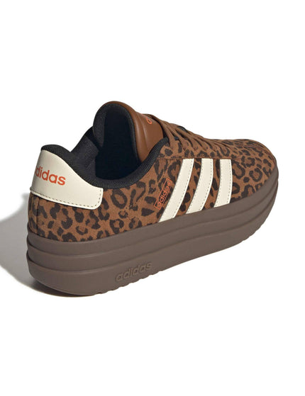 adidas VL Court Bold Shoes - Dusky Bronze/Cream White/Gumimages4- The Sports Edit