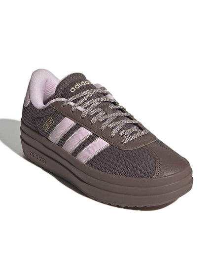 adidas VL Court Bold Shoes - Earth Strata/Clear Pink/Sand Strataimages2- The Sports Edit