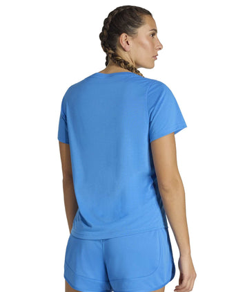 Workout Essentials Scoop Neck T-Shirt - Ray Blue