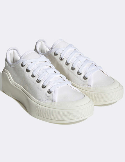 adidas X Stella McCartney Court Shoes - Cloud White/Off Whiteimages3- The Sports Edit