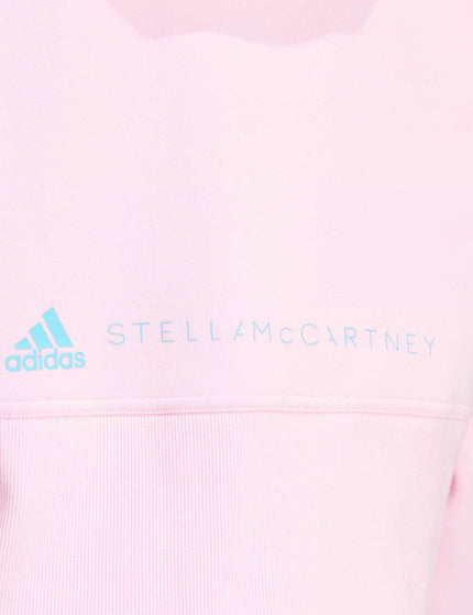 adidas X Stella McCartney Cropped Hoodie - True Pinkimages5- The Sports Edit