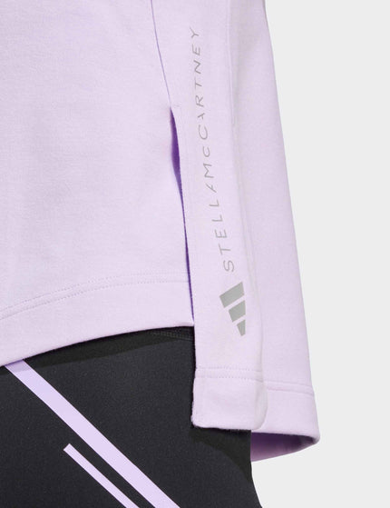 adidas X Stella McCartney Logo Tank - Purple Glowimages5- The Sports Edit