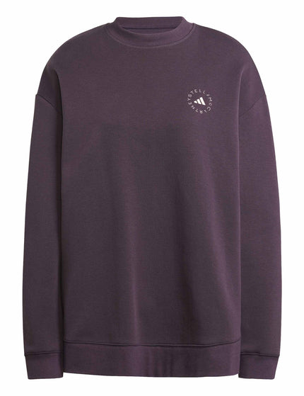 adidas X Stella McCartney Loose Sweatshirt - Mineral Redimages6- The Sports Edit