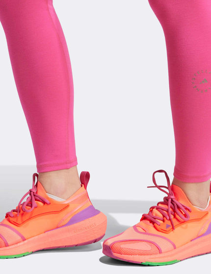 adidas X Stella McCartney 7/8 Yoga Leggings - Real Magentaimages5- The Sports Edit