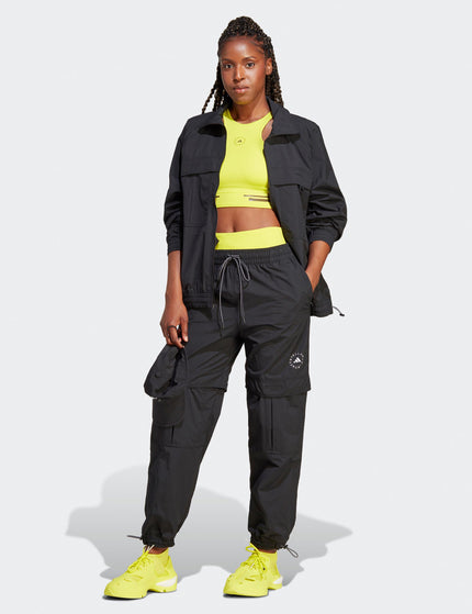 adidas X Stella McCartney TrueCasuals Woven Solid Track Pants - Blackimages6- The Sports Edit