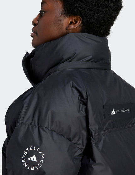 adidas X Stella McCartney TrueNature Short Padded Winter Jacket - Blackimages4- The Sports Edit