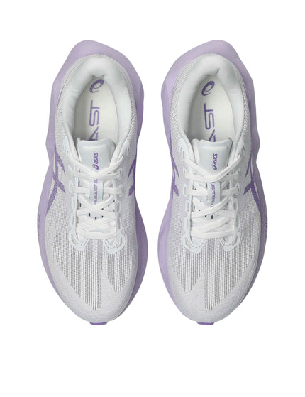 ASICS Novablast 6 - White/Murasakiimages5- The Sports Edit