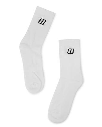 Everyday Sock 3Pk - Pure White