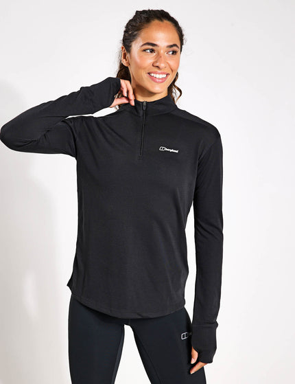 Berghaus Ivyhill Half Zip - Jet Blackimages1- The Sports Edit