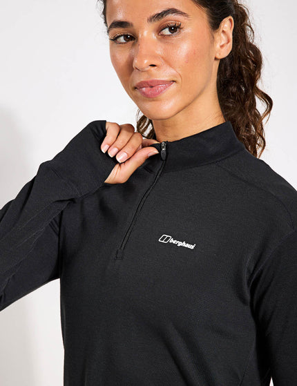 Berghaus Ivyhill Half Zip - Jet Blackimages3- The Sports Edit