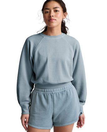 Fade Out Sweatshirt - Washed After Dark Navy