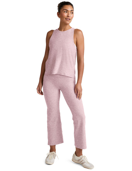 Beyond Yoga Featherweight Rebalance Tank - Blush Blooms Heatherimages4- The Sports Edit