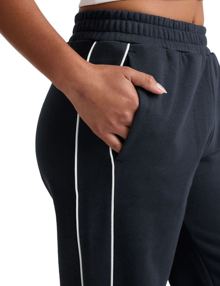 Beyond Yoga LuxeFleece Piper Wide Leg Pant - Nocturnal Navyimages4- The Sports Edit