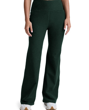 Spacedye Laid Back Wide Leg Pant - Dark Spruce Green Heather