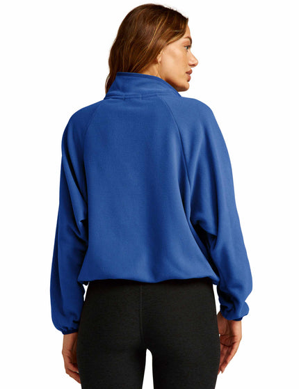 Beyond Yoga Tranquility Pullover - Marine Blueimages3- The Sports Edit
