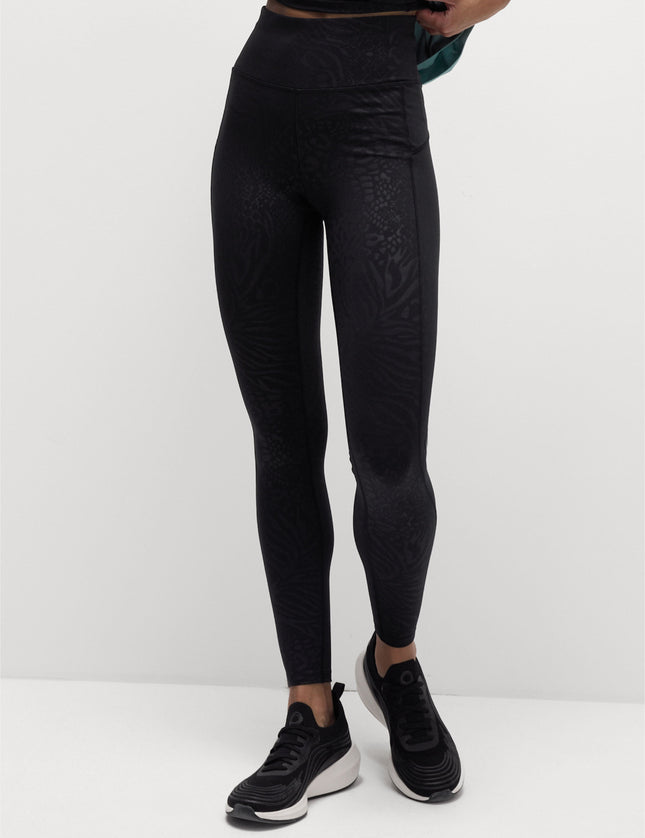 Goodmove Go Move Cool Comfort Embossed High Waisted Gym Leggings