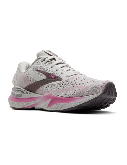 Brooks Adrenaline GTS 24 - Oyster/Excalibur/Pinkimages2- The Sports Edit