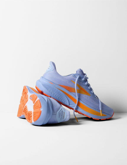 Brooks Ghost 17 - Blue Heron/White/Orangeimages6- The Sports Edit