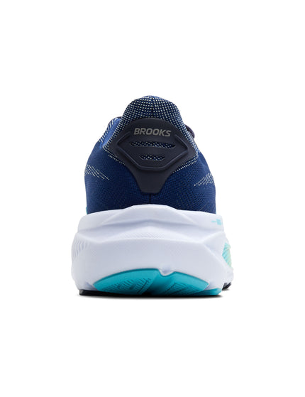 Brooks Ghost 17 - Navy/Green/Turquoiseimages4- The Sports Edit