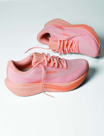 Brooks Ghost Amp - Peach/Whiteimages7- The Sports Edit