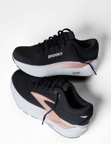 Brooks Ghost Max 3 - Black/Rose Goldimages4- The Sports Edit